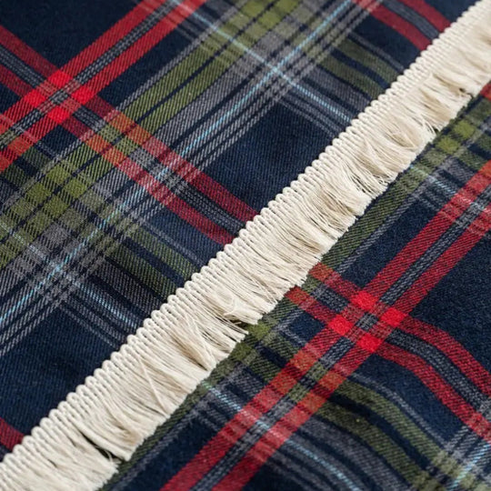 Cottage Plaid Sofa Cover