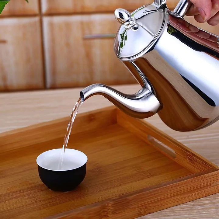 Premium Induction Kettle with Filter | Eco-Friendly Stainless Steel Kettle for Fast Boiling