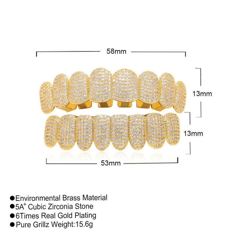 Trendy Hip Hop Grillz Braces