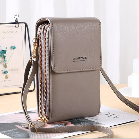 Stylish Crossbody Wallet & Phone Holder Bag