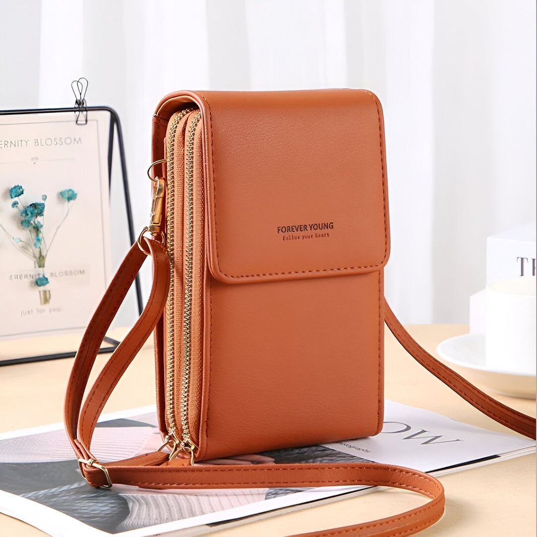 Stylish Crossbody Wallet & Phone Holder Bag