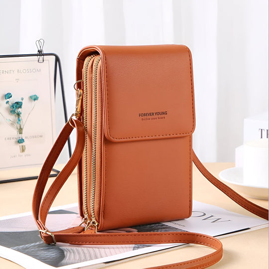 Stylish Crossbody Wallet & Phone Holder Bag