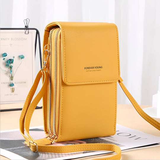 Stylish Crossbody Wallet & Phone Holder Bag