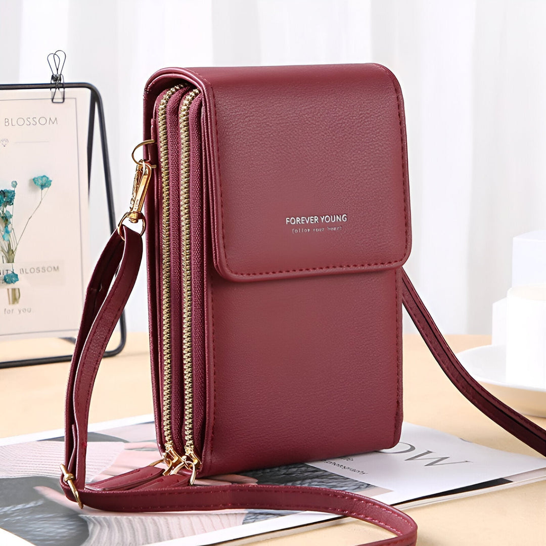 Stylish Crossbody Wallet & Phone Holder Bag