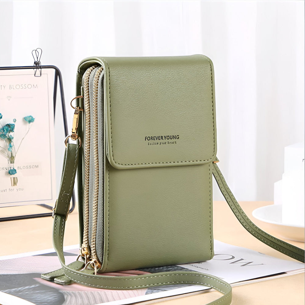 Stylish Crossbody Wallet & Phone Holder Bag