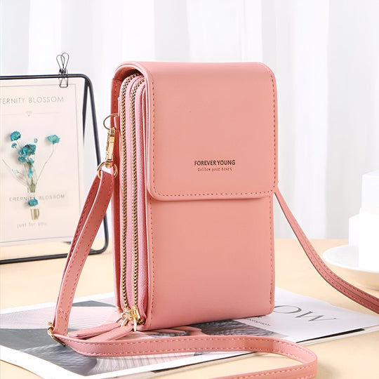Stylish Crossbody Wallet & Phone Holder Bag