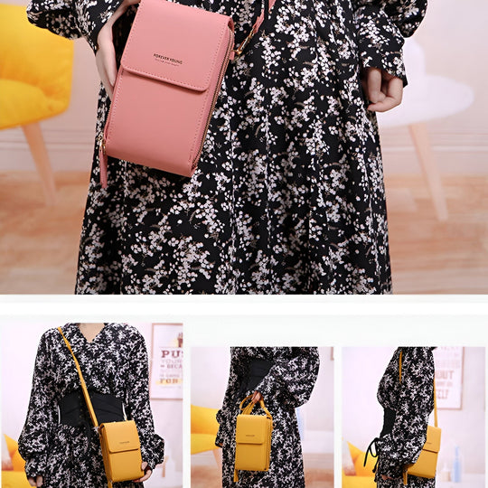 Stylish Crossbody Wallet & Phone Holder Bag
