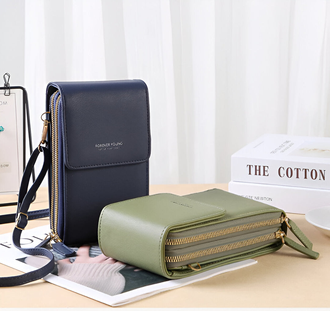 Stylish Crossbody Wallet & Phone Holder Bag