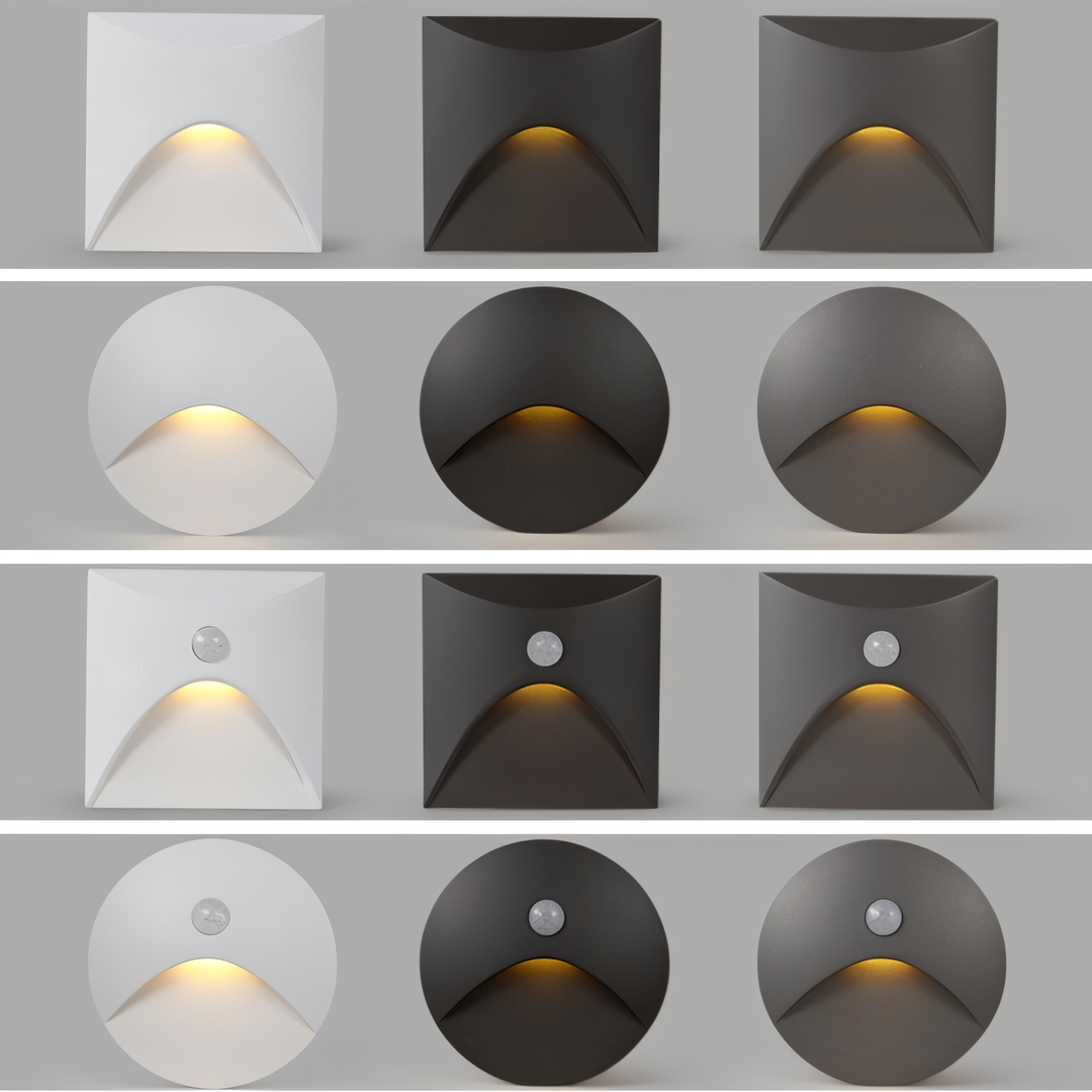 Waterproof IP65 Wall Light - Indoor and Outdoor Motion Sensor LED Wall Light