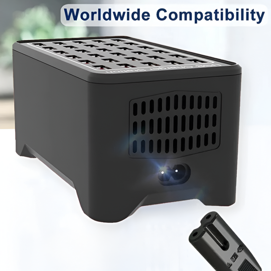 Universal Multi-USB Charging Station with 30 Ports - PowerPort Pro 30