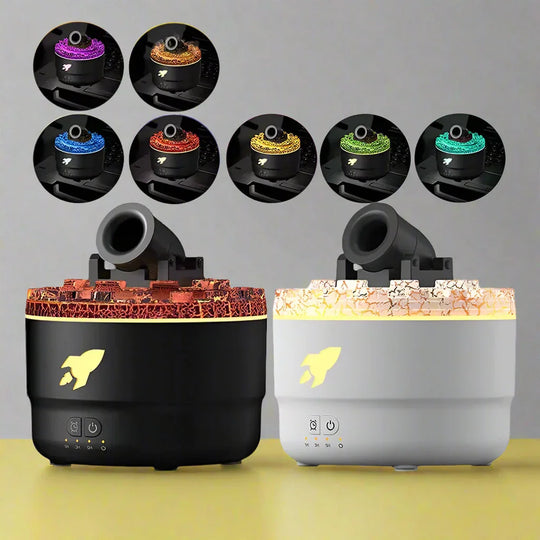 Humidifier - Aromatherapy Diffuser - Volcanic Design