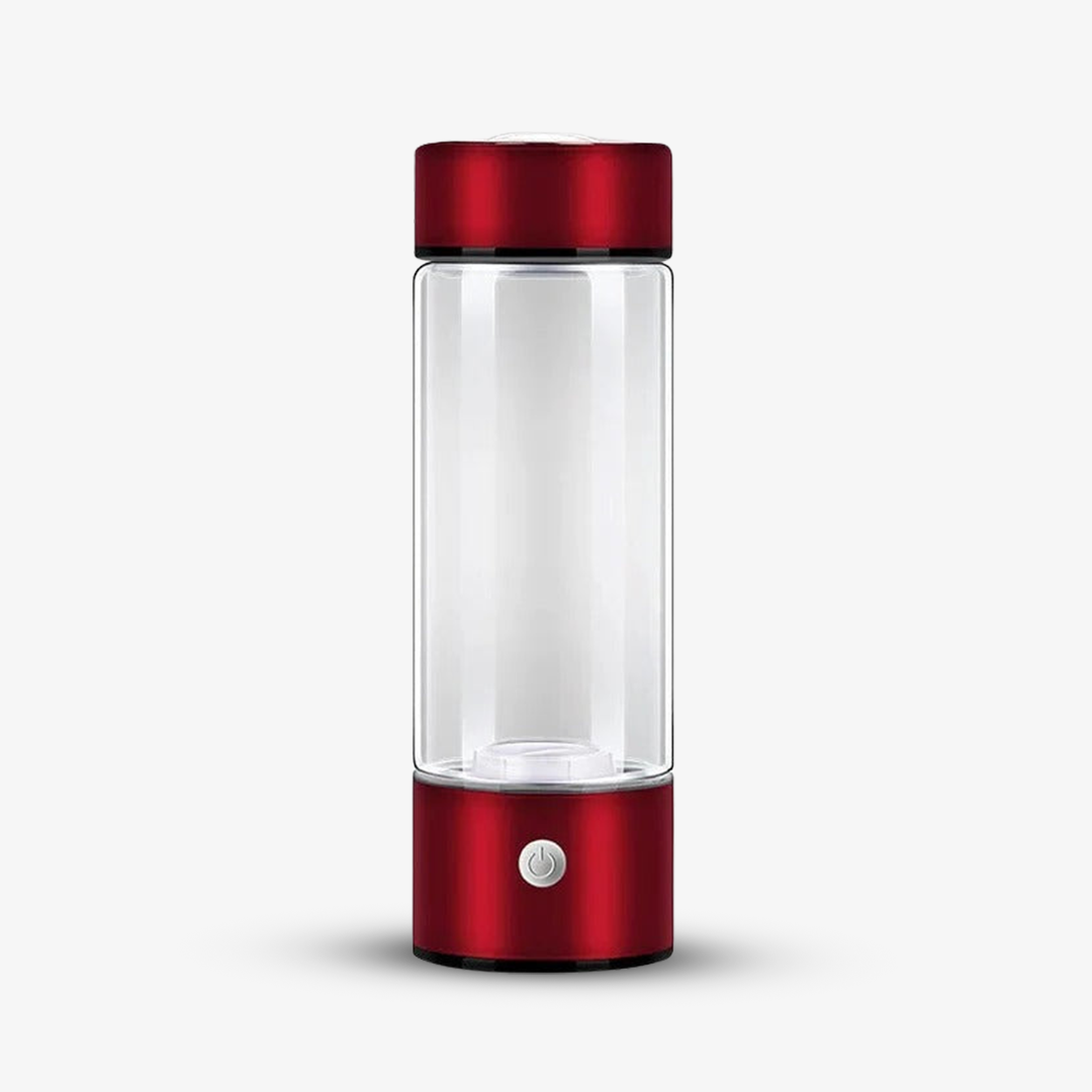 Hydrogen Water Bottle - Rechargeable - Glass Design