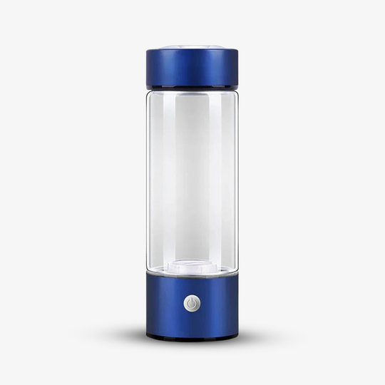 Hydrogen Water Bottle - Rechargeable - Glass Design