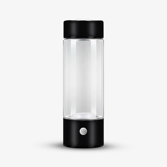 Hydrogen Water Bottle - Rechargeable - Glass Design