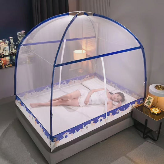 Collapsible Mosquito Net (5x6) - Black