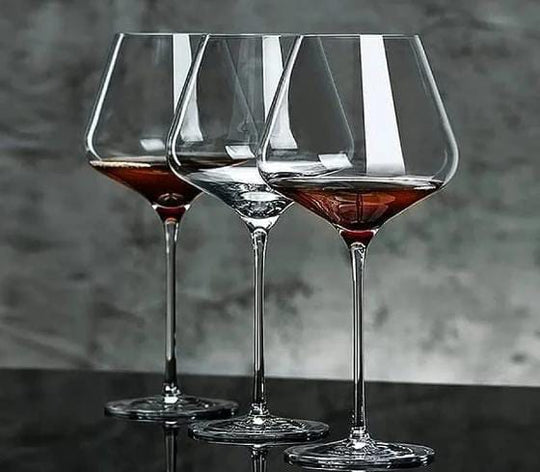 6pcs 800ml Glass Goblet Wine Glasses