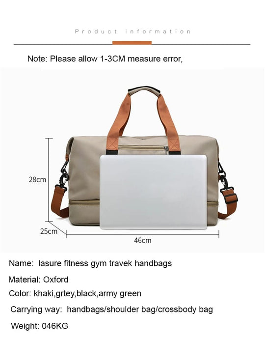 Fashion Travel/Fitness/Sport Bag