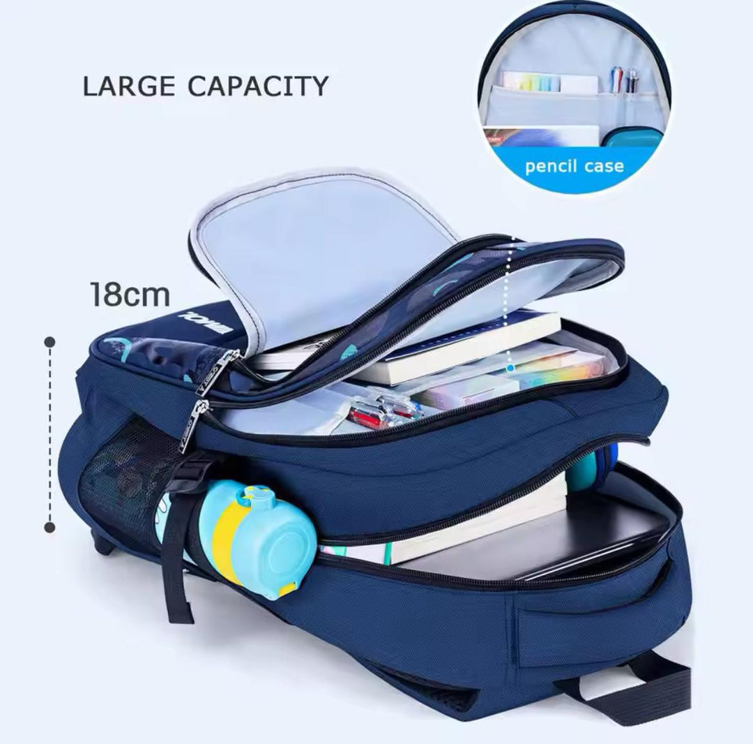 Large Waterproof School Backpack for Kids