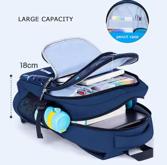 Large Waterproof School Backpack for Kids