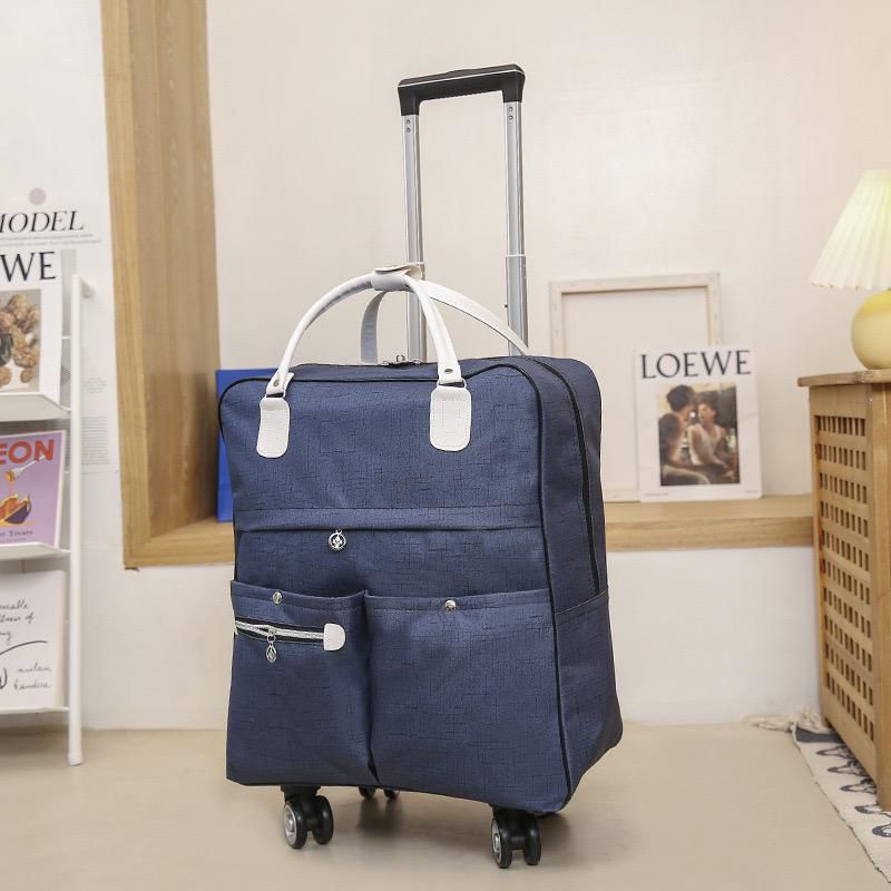 Travel Trolley Bag with Shoulder Strap - Carry-On Bag