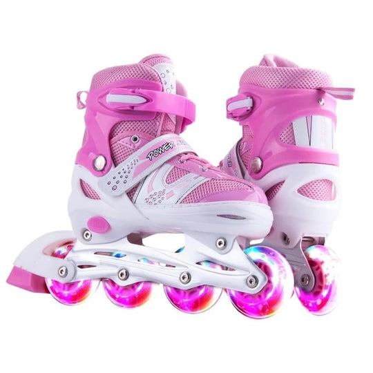 Skate Shoes and Protective Gear Set