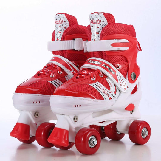 Skate Shoes and Protective Gear Set
