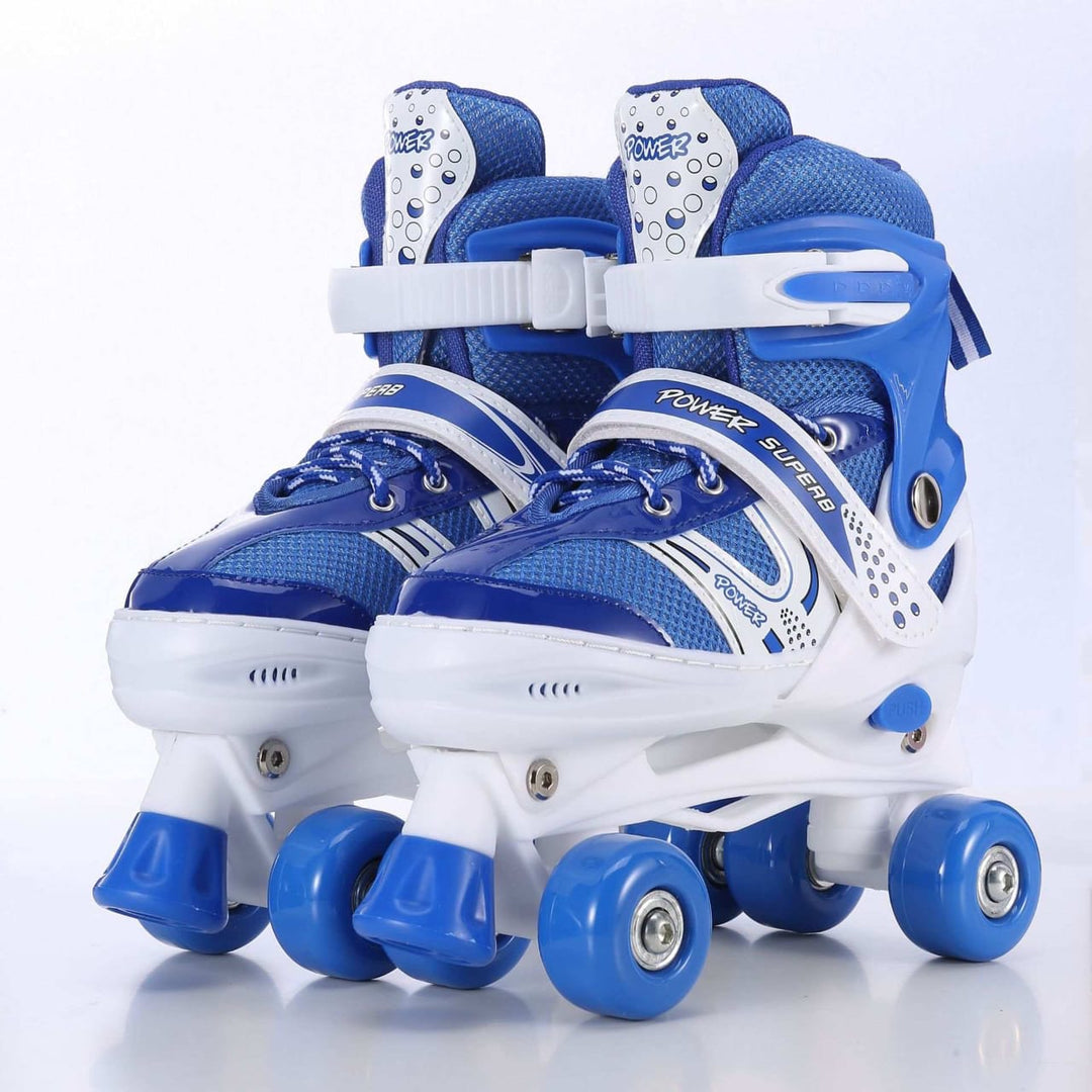 Skate Shoes and Protective Gear Set