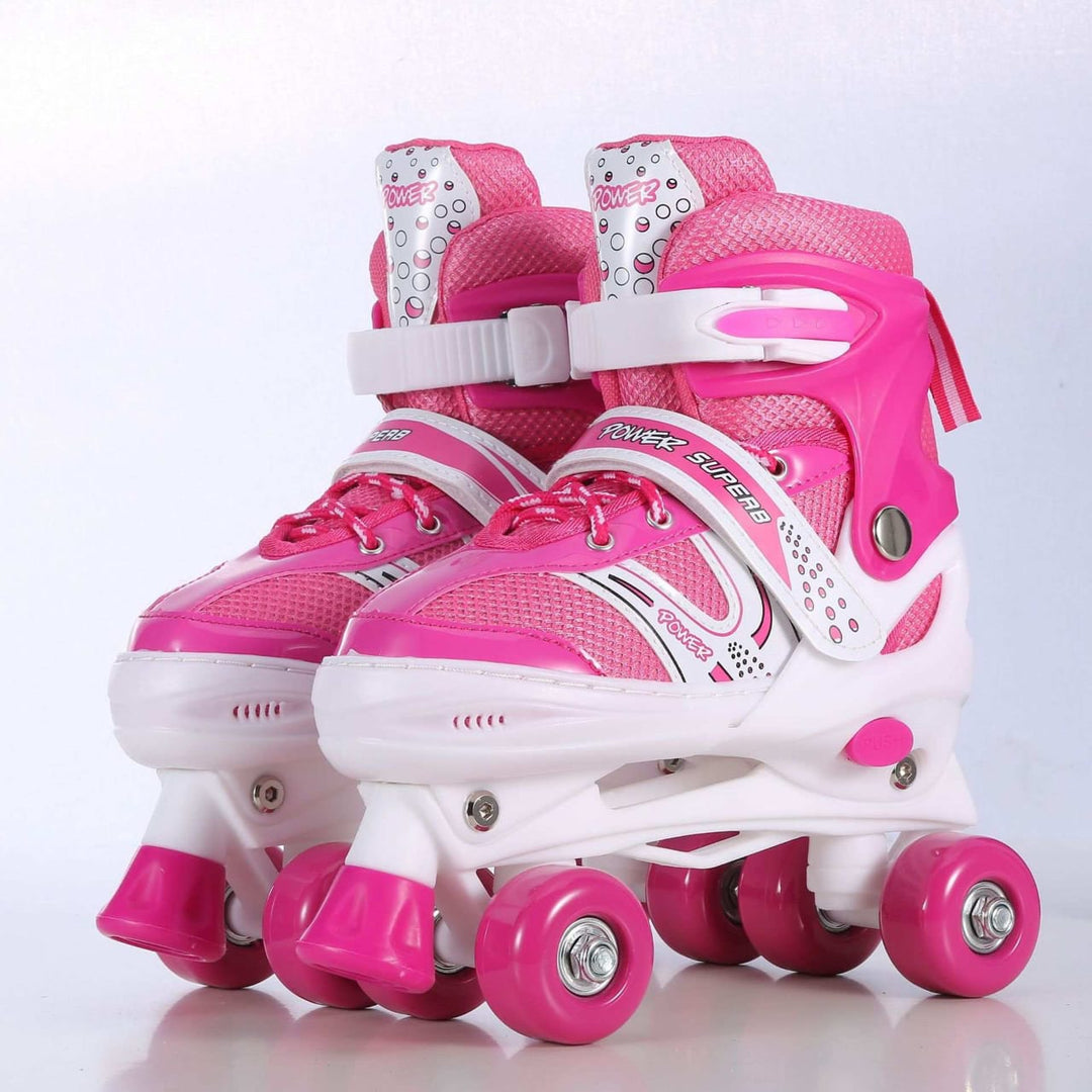 Skate Shoes and Protective Gear Set