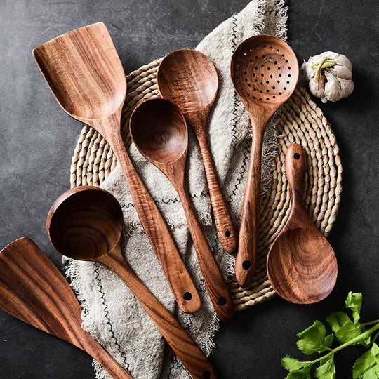 Versatile Kitchen Set with Natural Elegance