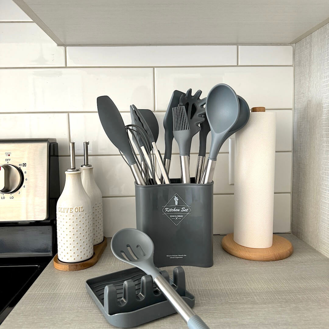 Silicone Kitchen Utensils Set