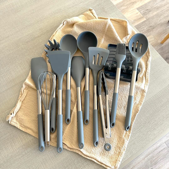 Silicone Kitchen Utensils Set