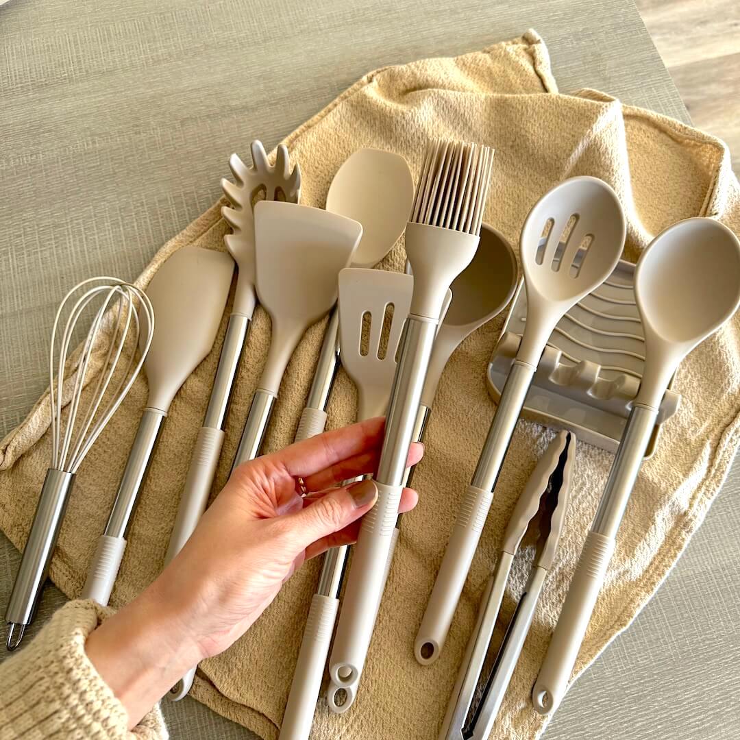 Silicone Kitchen Utensils Set