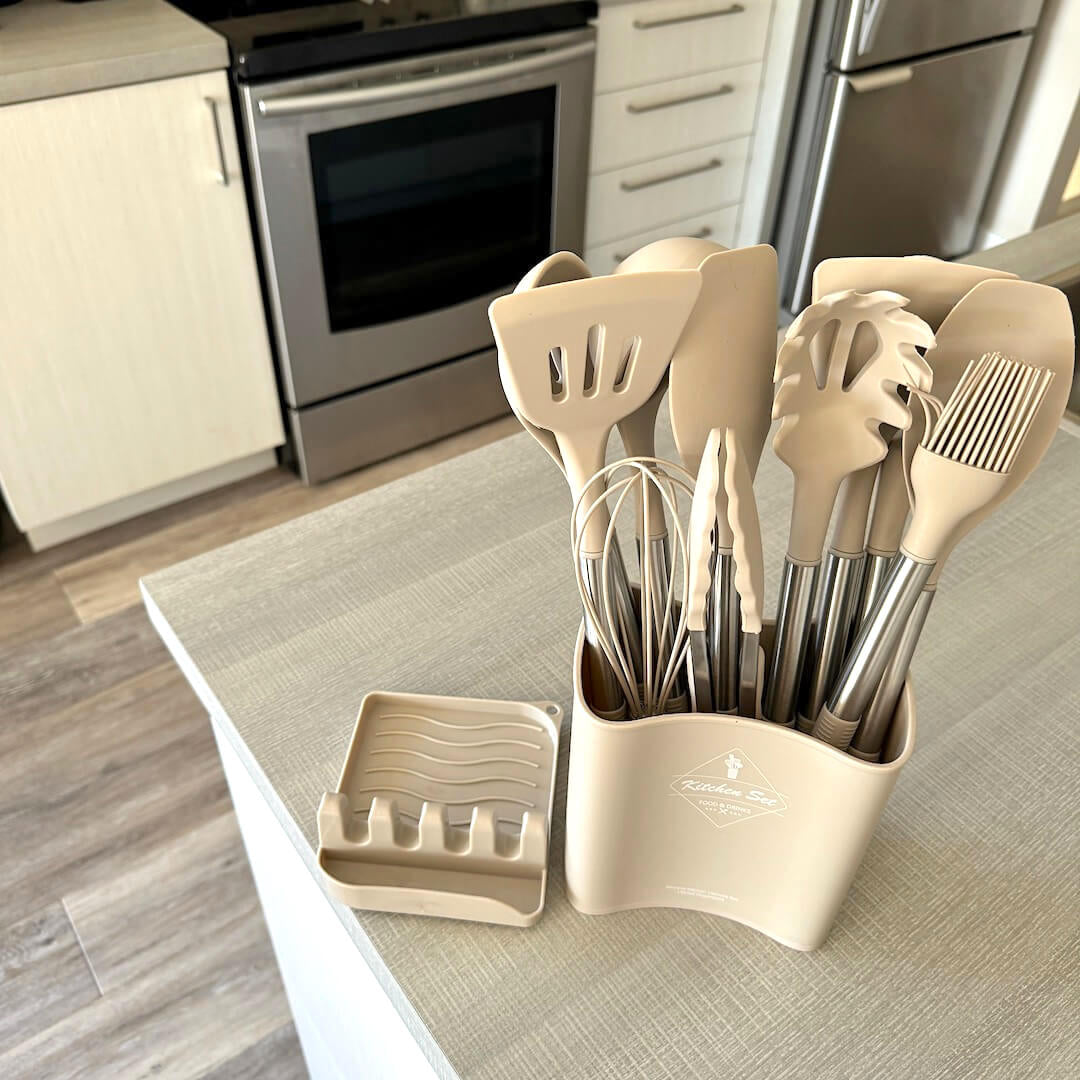 Silicone Kitchen Utensils Set