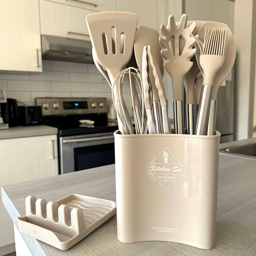 Silicone Kitchen Utensils Set