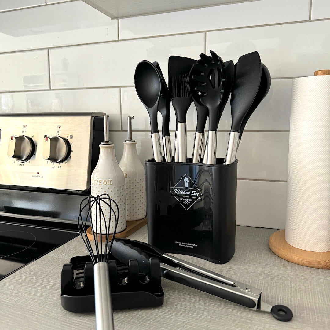 Silicone Kitchen Utensils Set
