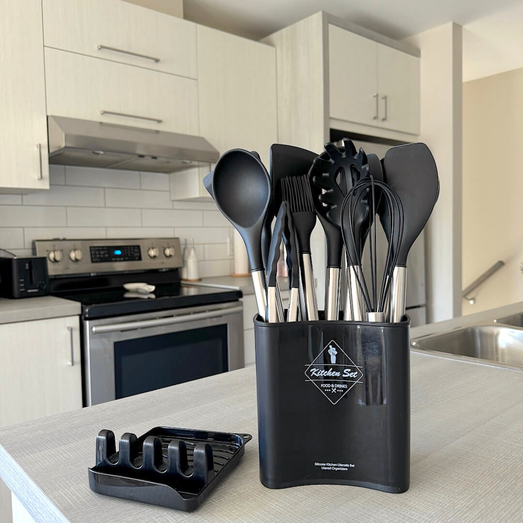 Silicone Kitchen Utensils Set