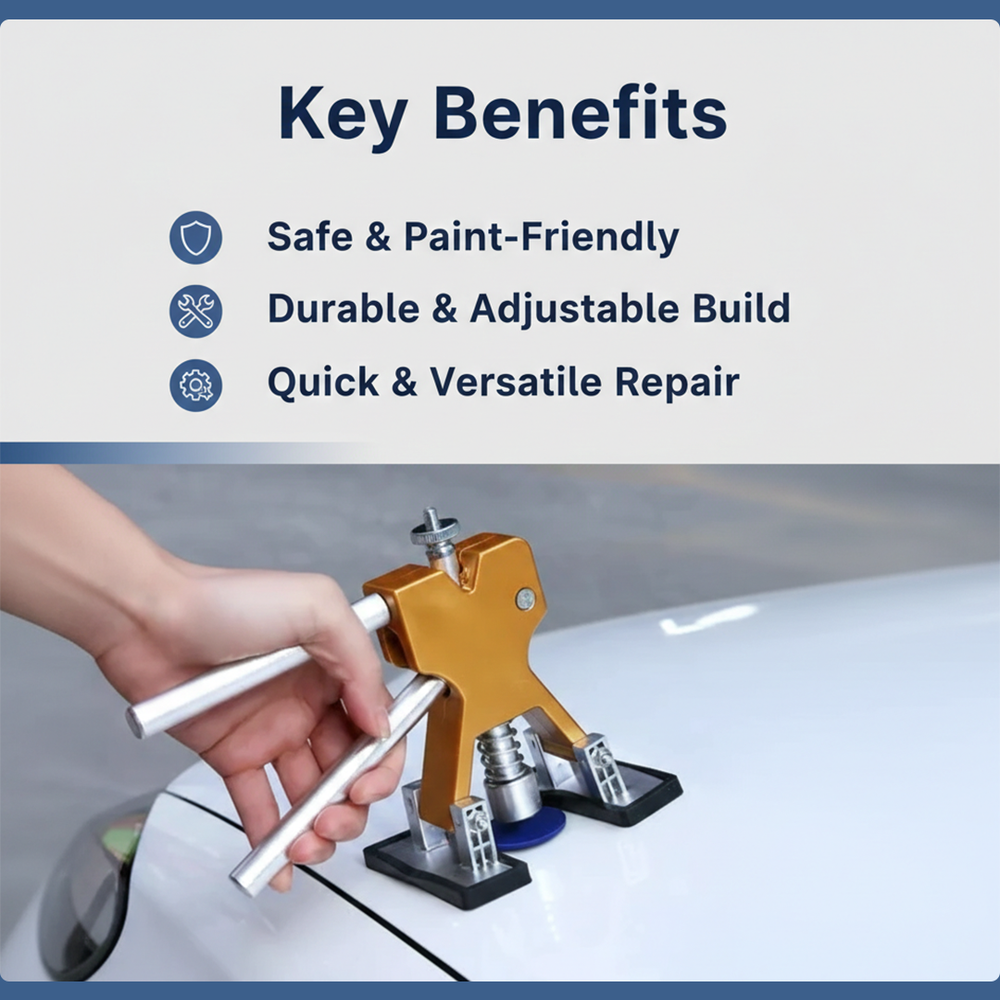 Dent Puller Tool - Car Repair - Suction Bridge