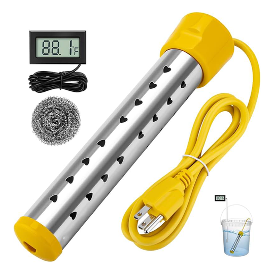 Immersion Water Heater - Electric Rod - Portable Use