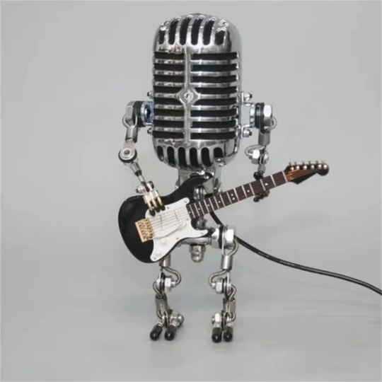Industrial Table Lamp - Robot Design - Adjustable Brightness 2