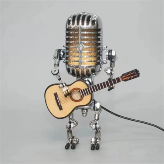 Industrial Table Lamp - Robot Design - Adjustable Brightness 3