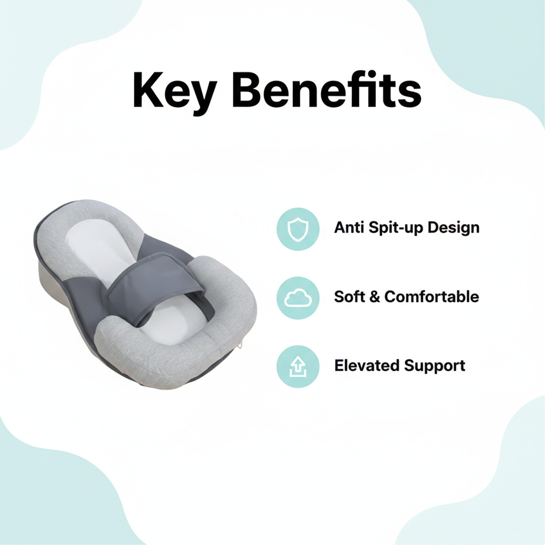 Infant Pillow - Inclined Support - Cot Use