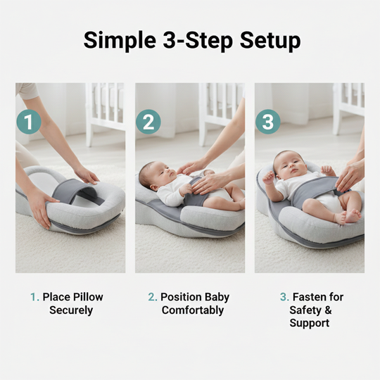 Infant Pillow - Inclined Support - Cot Use