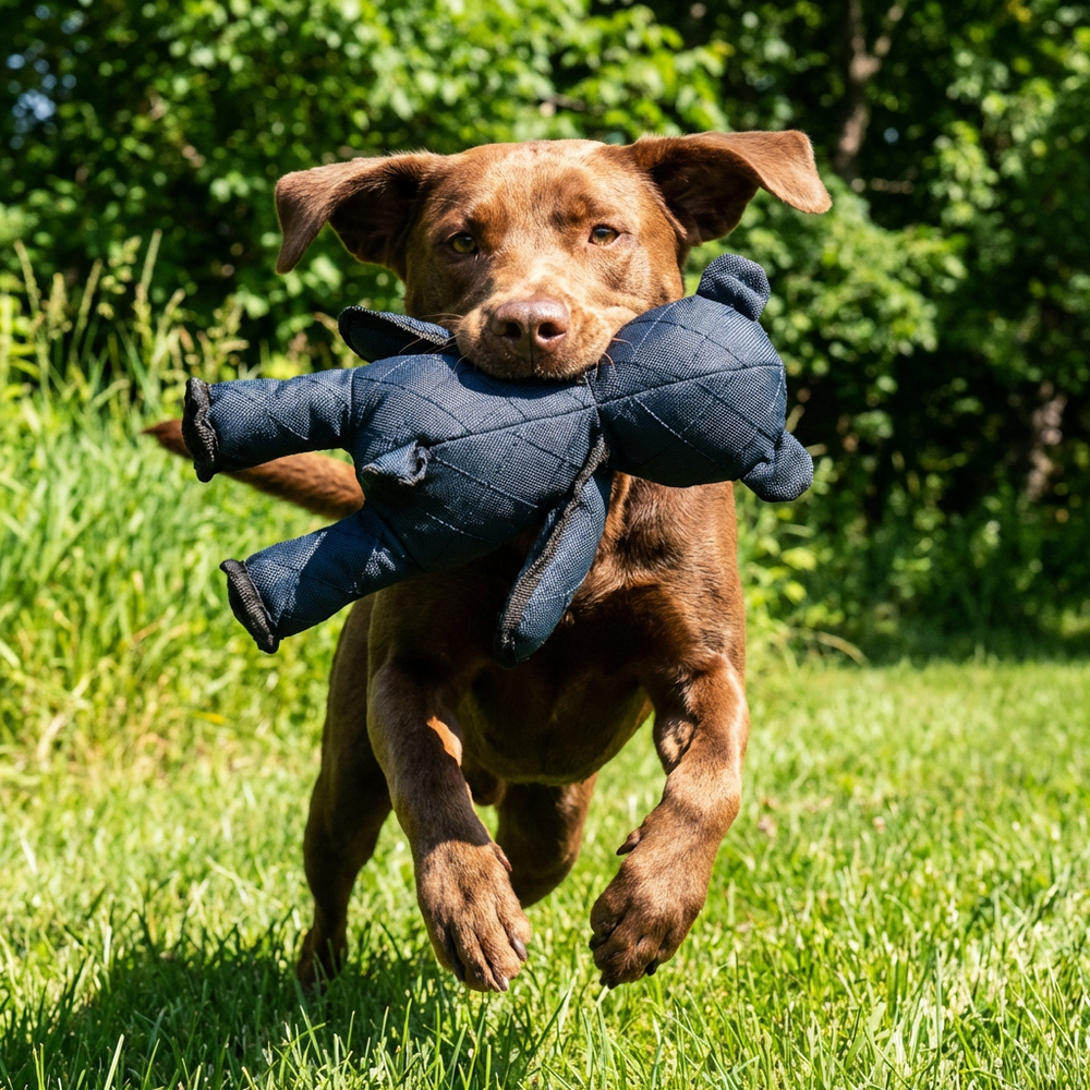 Chew Resistant Interactive Bear Dog Toys for Heavy Chewers