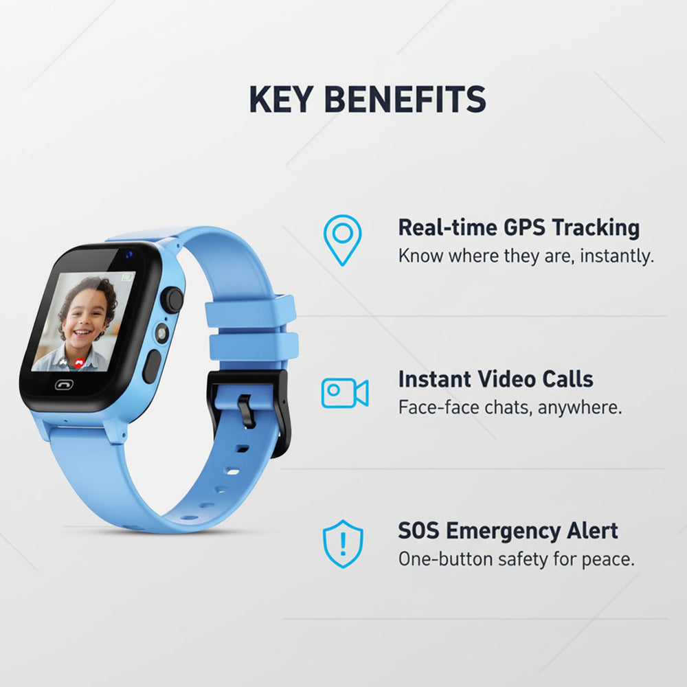 Kids Smartwatch - GPS Tracking - Camera Calling