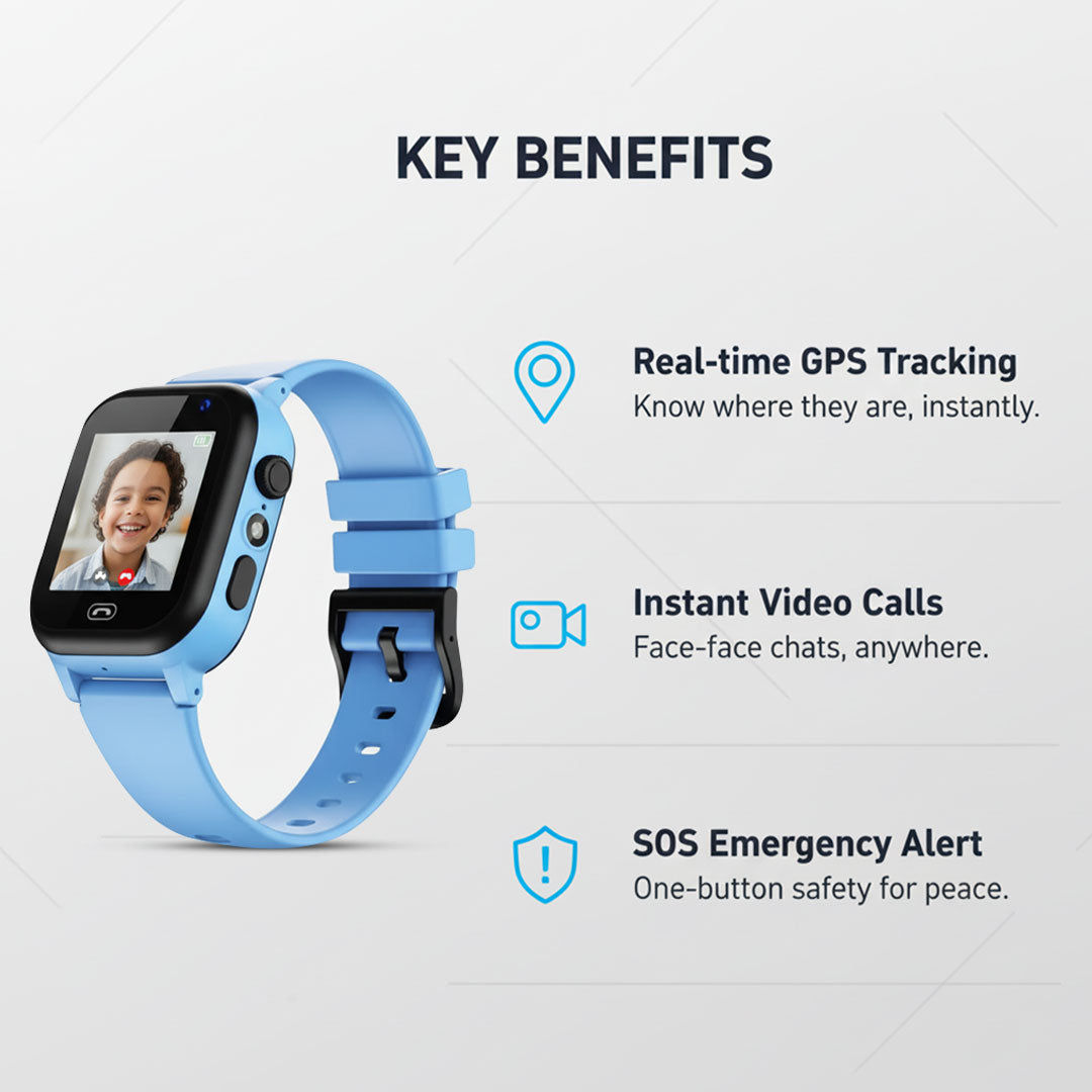 Kids Smartwatch - GPS Tracking - Camera Calling