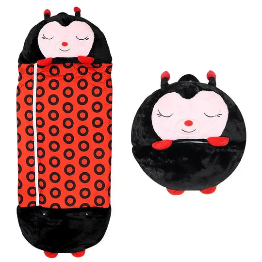 Kids Sleeping Bag - Plush Toy - 2-in-1 Design