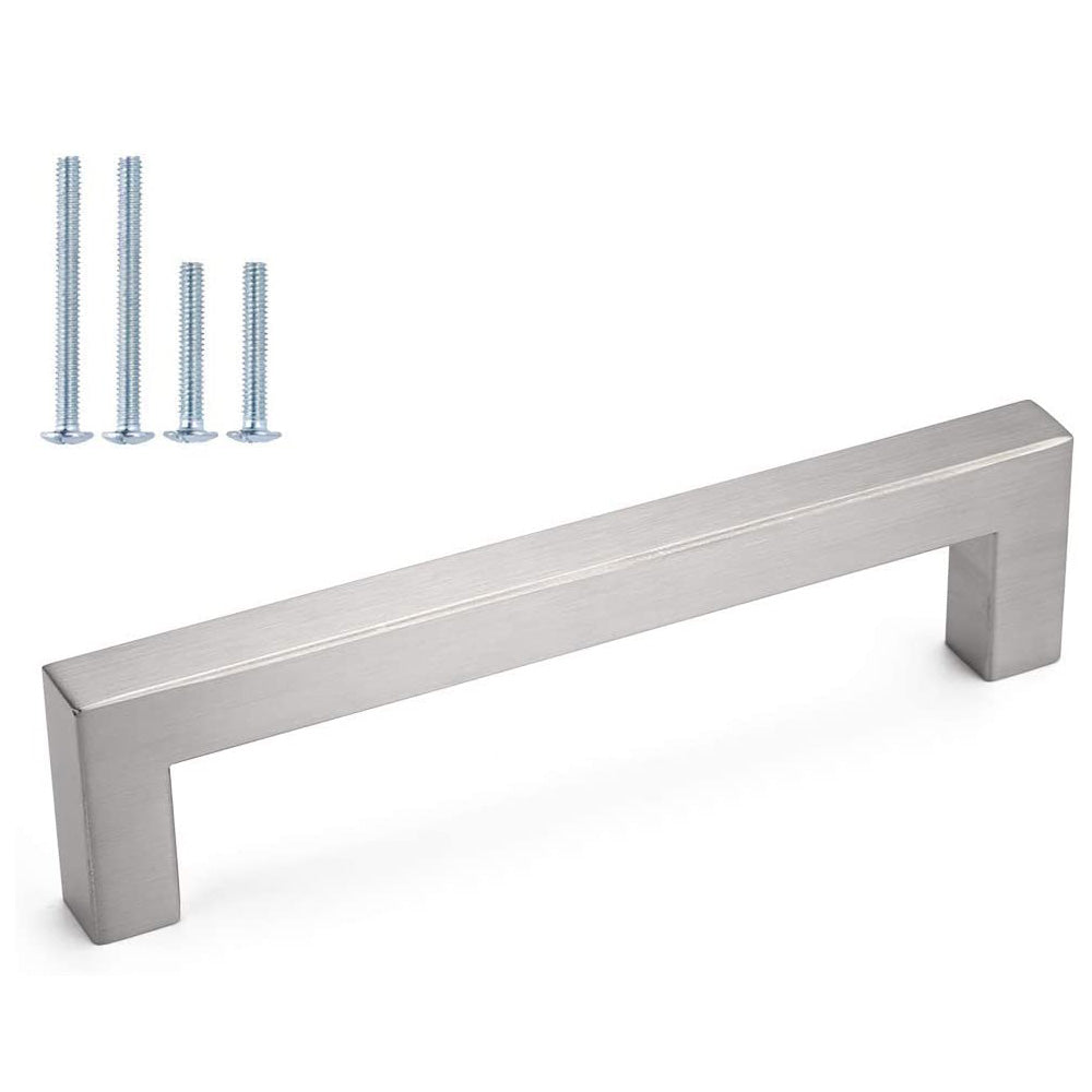 Brushed Nickel Stainless Steel Kitchen Cabinet Pulls and Handles