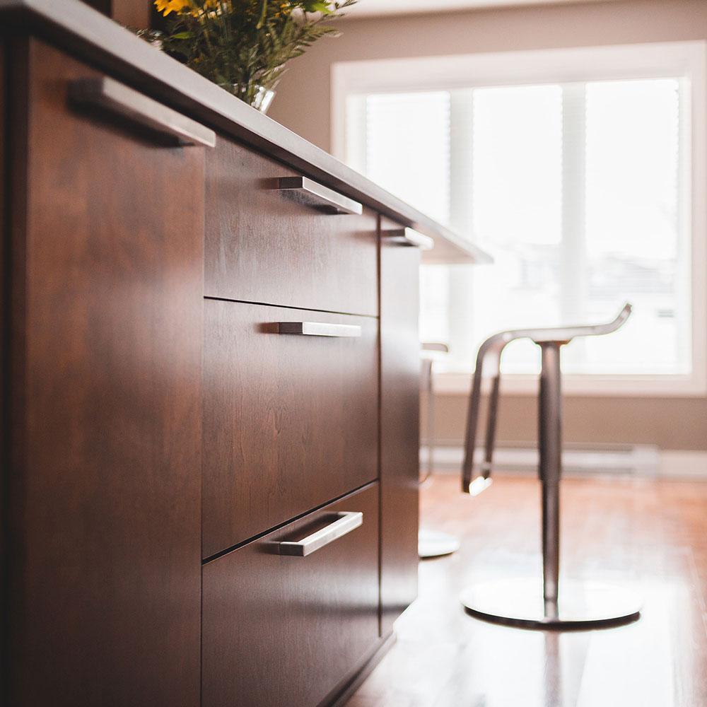 Brushed Nickel Stainless Steel Kitchen Cabinet Pulls and Handles