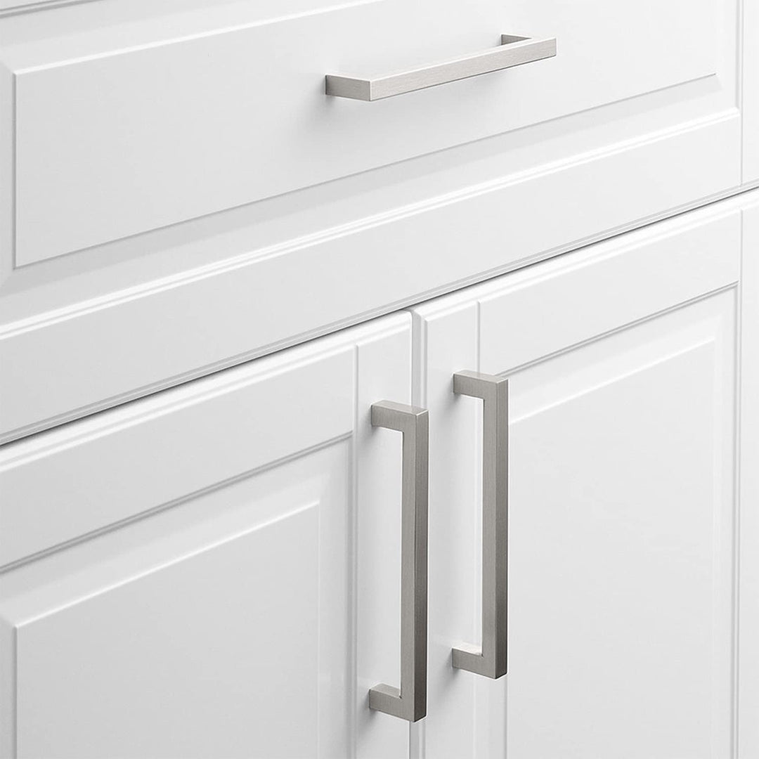 Brushed Nickel Stainless Steel Kitchen Cabinet Pulls and Handles