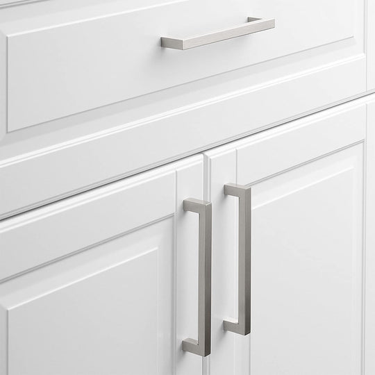 Brushed Nickel Stainless Steel Kitchen Cabinet Pulls and Handles